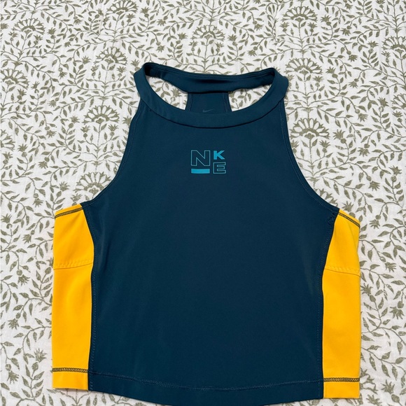 Nike Dri-FIT Dark Blue Tank Top - Picture 1 of 3